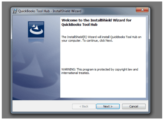 follow the instruction to open the file (QuickBooksToolHub.exe) 