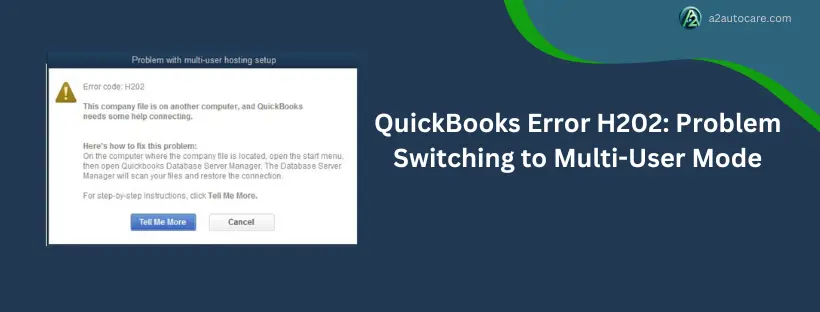 QuickBooks Error H202 fixing steps