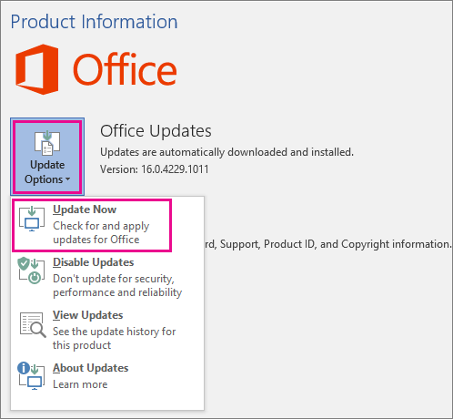  update windows and microsoft outlook