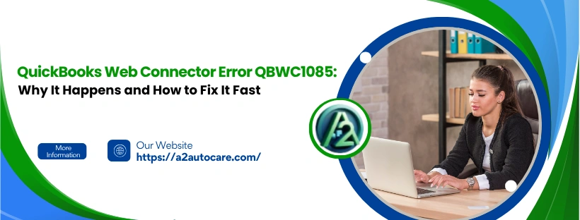 QuickBooks Web Connector Error QBWC1085
