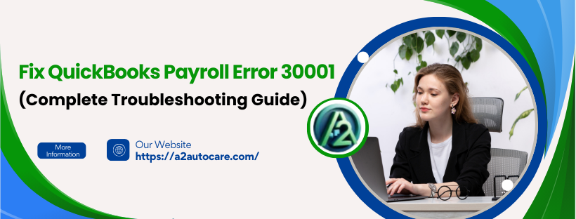 QuickBooks payroll error 30001