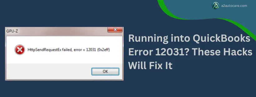 QuickBooks Error 12031