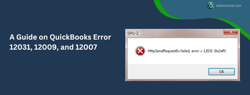 how to fix quickbooks error 12031