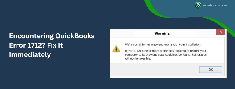 fix quickbooks error 1712