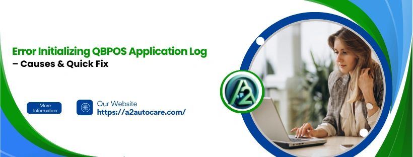 error initializing QBPOS application log