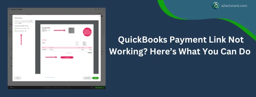 QuickBooks Payment Link Not Working