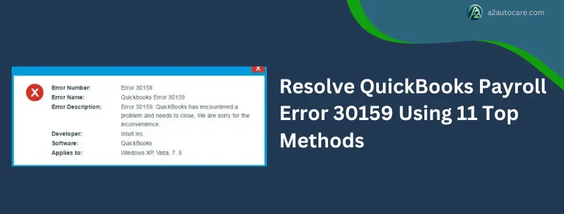 fix QuickBooks Error 30159