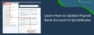 update payroll bank account in QuickBooks Desktop