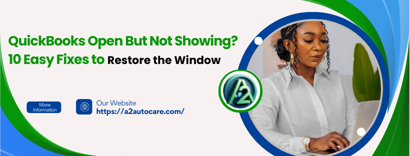 Quickbook Open But Not Showing