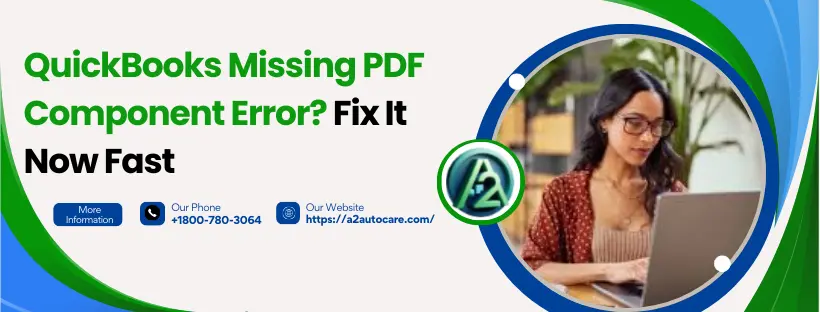 QuickBooks missing PDF component error