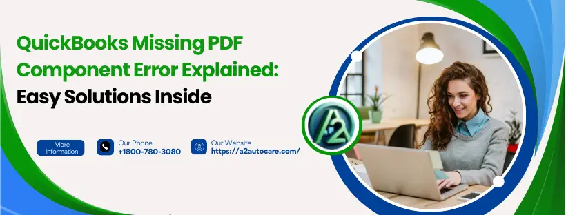 QuickBooks missing PDF component error