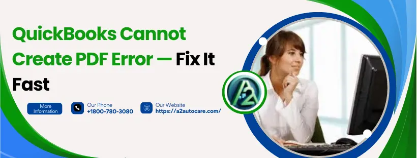 QuickBooks Cannot Create PDF Error