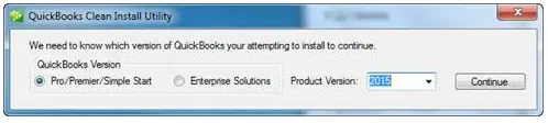 Quickbooks Clean Istall Utility