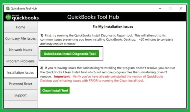 Quickbooks Install Diagnostic Tool