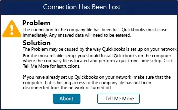 Connections Has Been Lost