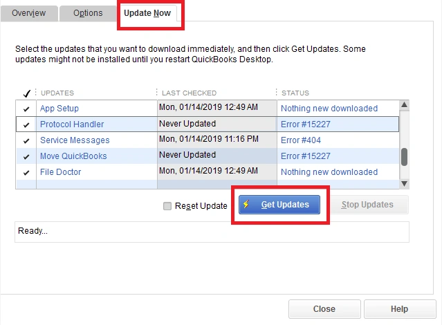 Update Quickbooks Desktop